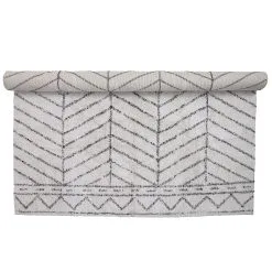 Bloomingville Gedessineerde Katoenen Mat