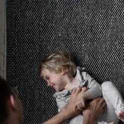 Scandi Living Lea Wollen Vloerkleed Zwart -Vloerkleden winkel 36347 02 05 5bf21b98e8