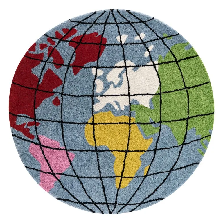 Kateha Earth Vloerkleed Ø130 Cm 3 Kateha Earth Vloerkleed Ø130 Cm