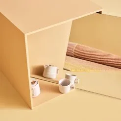 NJRD Rectangles Wollen Vloerkleed Roze -Vloerkleden winkel 46375 02 03 7a6376724d