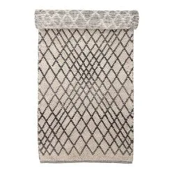 Bloomingville Kaya Wollen Vloerkleed 80x250 Cm