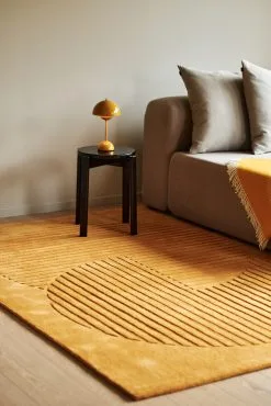 NJRD Levels Wollen Vloerkleed Circles Geel 11 NJRD Levels Wollen Vloerkleed Circles Geel -Vloerkleden winkel 504765 01 20 EnvironmentImage 45d22040a9