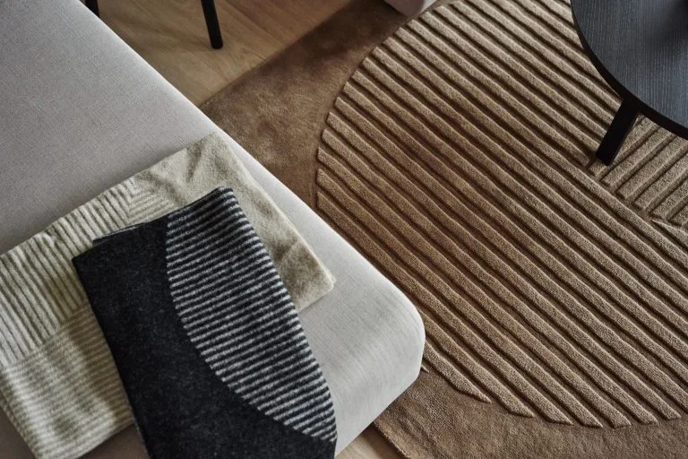 NJRD Levels Wollen Vloerkleed Circles Beige 9 NJRD Levels Wollen Vloerkleed Circles Beige - Afbeelding 7