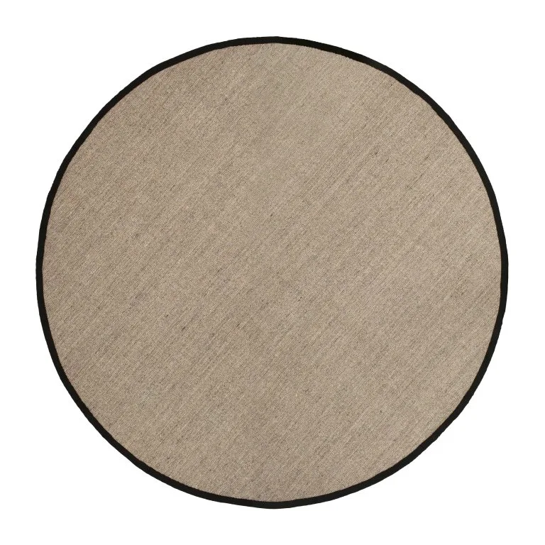 Dixie Sisal Vloerkleed Rond Natuur 3 Dixie Sisal Vloerkleed Rond Natuur