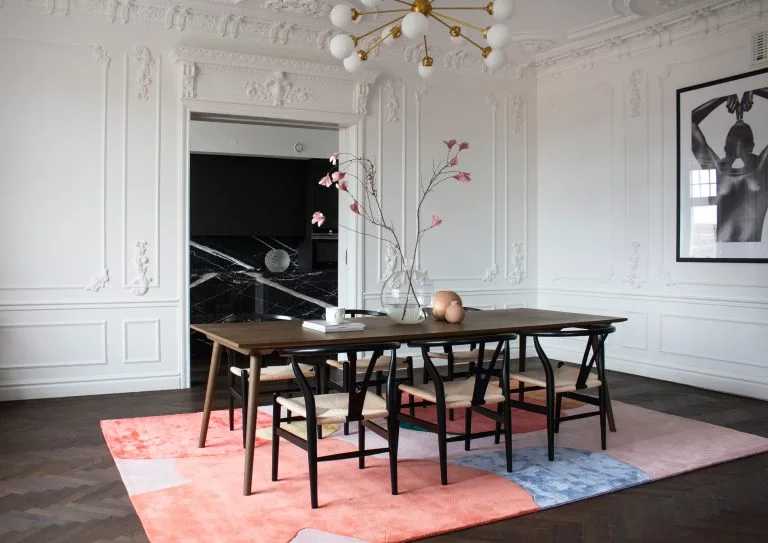 Layered Flower Field Wollen Vloerkleed 180x270 Cm 4 Layered Flower Field Wollen Vloerkleed 180x270 Cm - Afbeelding 2