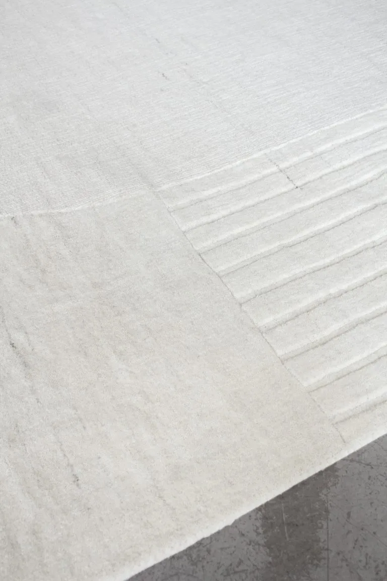 Layered Circular Wollen Vloerkleed 180x270 Cm 4 Layered Circular Wollen Vloerkleed 180x270 Cm - Afbeelding 2