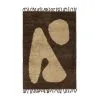 Ferm LIVING Abstract Vloerkleed Brown-off-white -Vloerkleden winkel 514421 01 1 ProductImageMain 0b3232d80b