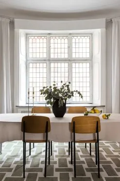 Layered 60S Geo Basket Weave Wollen Vloerkleed -Vloerkleden winkel 577821 01 41 EnvironmentImage 8546dbd0e3