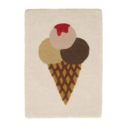 OYOY Ice Cream Tufted Kindervloerkleed 45x65 Cm -Vloerkleden winkel 578193 01 1 ProductImageMain 07b3c9ac30