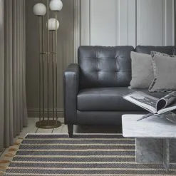 Classic Collection Cochin Vloerkleed -Vloerkleden winkel Cochin matta svart jute miljo20 20170x230cm 7389e66f71