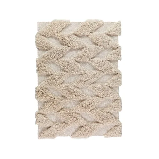 Kateha Herringbone Wild Vloerkleed -Vloerkleden winkel Herringbone wild light beige 170x240cm 8b8e2b3067