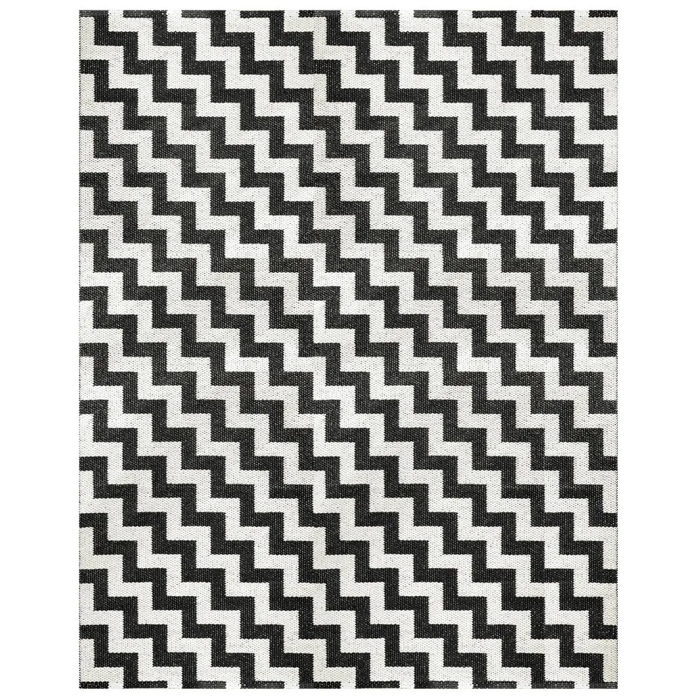 Brita Sweden Gunnel Vloerkleed Zwart Groot 3 Brita Sweden Gunnel Vloerkleed Zwart Groot