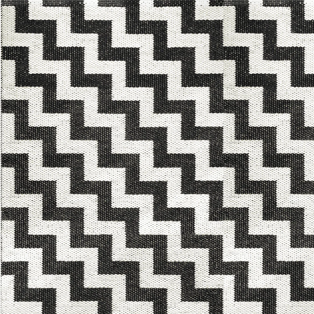 Brita Sweden Gunnel Vloerkleed Zwart Groot 5 Brita Sweden Gunnel Vloerkleed Zwart Groot - Afbeelding 3