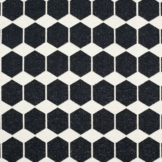 Brita Sweden Anna Vloerkleed Zwart Groot 4 Brita Sweden Anna Vloerkleed Zwart Groot - Afbeelding 2