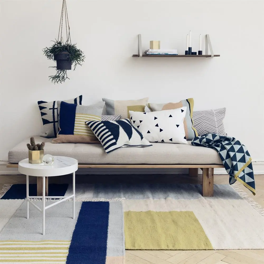 Ferm LIVING Kelim Vloerkleed Groot 6 Ferm LIVING Kelim Vloerkleed Groot - Afbeelding 4