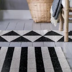 Scandi Living Rime Vloerkleed Zwart -Vloerkleden winkel p 24097 04 04 0eb88ee5ba