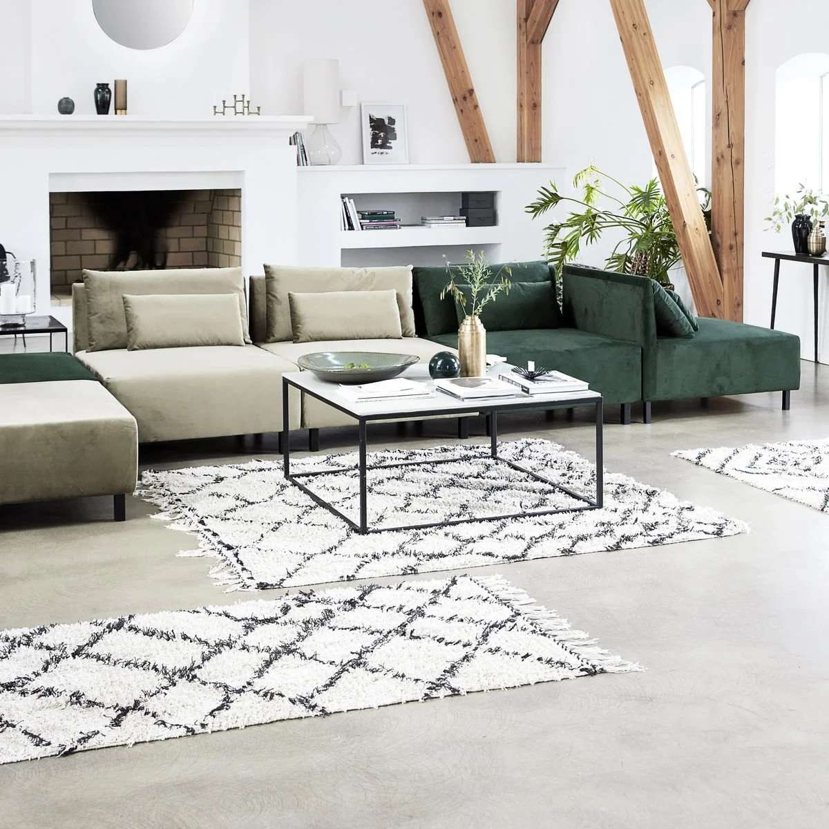 House Doctor Zena Vloerkleed 5 House Doctor Zena Vloerkleed - Afbeelding 3