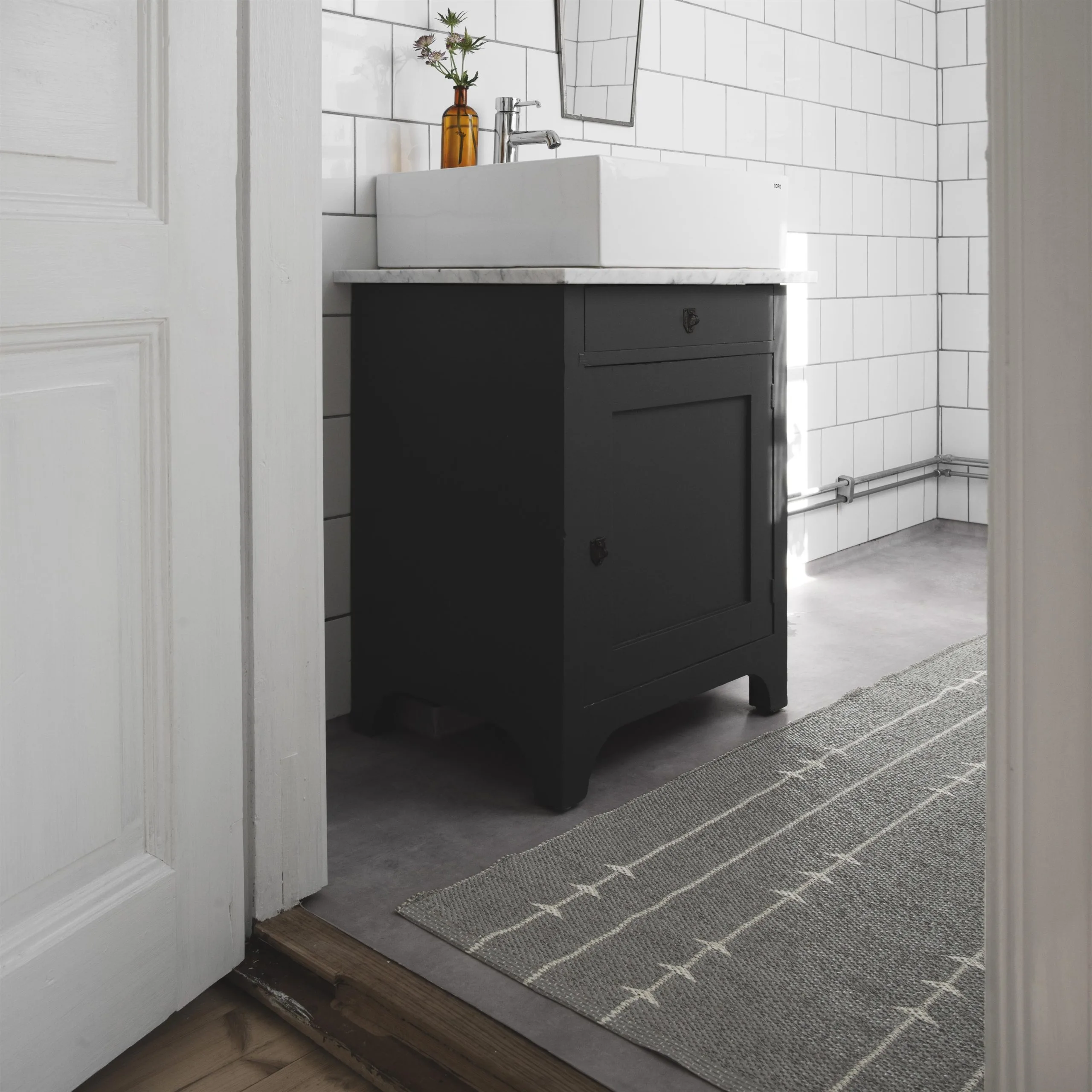 Scandi Living Fir Vloerkleed Concrete (grijs) 4 Scandi Living Fir Vloerkleed Concrete (grijs) - Afbeelding 2